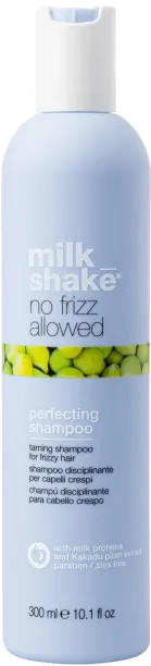 No-frizz allowed perfecting shampoo 