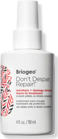 Briogeo Don’t Despair, Repair! Moisture + Damage Defense Leave-In Treatment