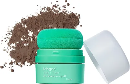 Briogeo Style + Treat Dry Shampoo Puff Tinted 