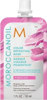 Color Depositing Mask - Hibiscus