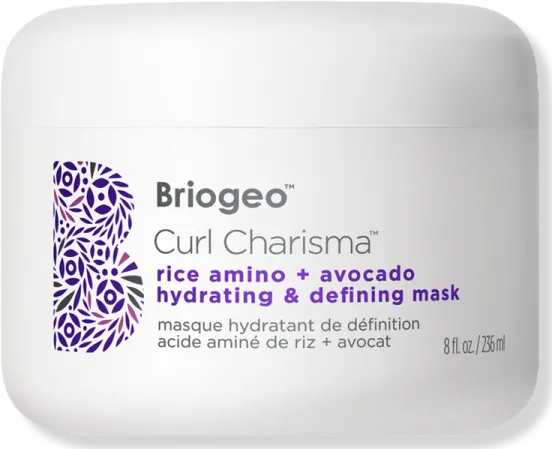 Briogeo Curl Charisma Rice Amino - Avocado Hydrating & Defining Hair Mask 