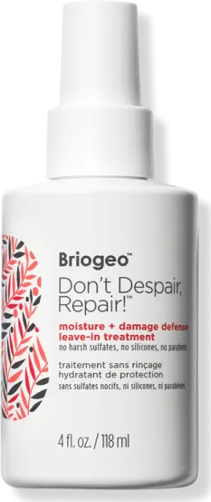 Briogeo Don’t Despair, Repair! Moisture + Damage Defense Leave-In Treatment