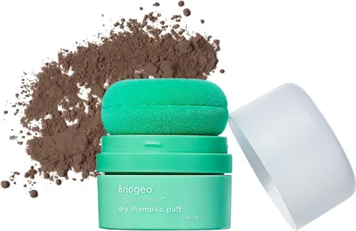 Briogeo Style + Treat Dry Shampoo Puff Tinted 