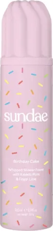 Birthday Cake - Whipped Shower Foam